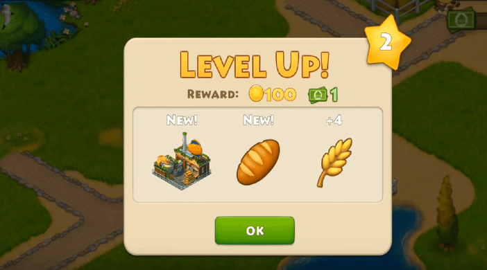 township game guide about level up